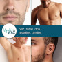 My Skin WAX - Perles de Cire à épiler sans Bande, 800g, Hypoallergénique, Cire d'Épilation en Douceur sans Rougeurs, Spéciale po