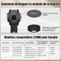 NotoCity Bracelet pour Garmin Fenix 5/6/7/7 pro/6 pro/5 plus, Bracelet Quickfit 22mm Compatible avec Garmin Forerunner 935/945/9