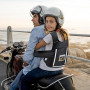 Ceinture de Sécurité Moto pour Enfants, Réglable Harnais Moto Enfant avec Bandes Réfléchissantes Harnais Sûreté pour Voiture Ele