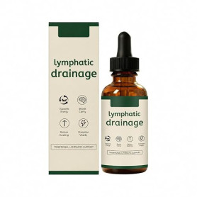 Gouttes pour drainage lymphatique, faciles à utiliser, drainant lymphatique conviennent à tous (1 flacon)