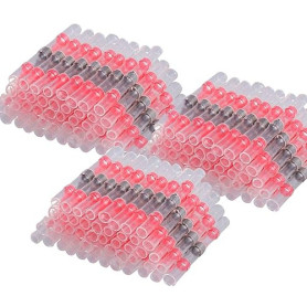 150PCS Connecteur de Fil de Joint de Soudure 22-18 AWG Cosse Thermorétractables Souder Connecteur Bout à Bout Connecteur à Soude