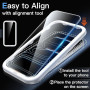 JETech Protection D'écran pour iPhone 17 Pro Max 6,9 Pouces avec Protecteur d'Objectif Caméra, Outil d'Installation Facile, un F