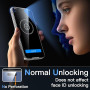 JETech Protection D'écran pour iPhone 17 Pro Max 6,9 Pouces avec Protecteur d'Objectif Caméra, Outil d'Installation Facile, un F