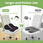 AMAYHOON Coussin Chaise Bureau, Coussin Ergonomique Assise, pour Dispersion de la Pression Coccyx, Fesses,adapté aux chaises de