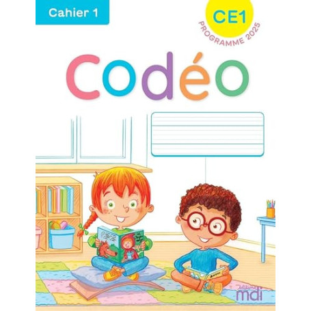 Codéo CE1 - Cahier 1: Programme 2025