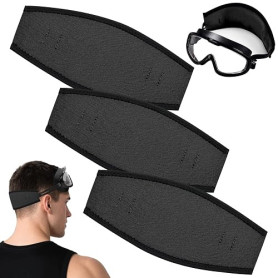 YEAMLTE Sangle de Masque, 3PCS Sangles Masque Plongée, Sangles pour Lunettes de Plongée, Sangle de Masques de Plongée en Néoprèn