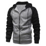 YawYews Sweat a Capuche Homme Sweat Zippé Homme Veste de Sport Pull Sweatshirts Homme Hoodie Hiver S-2XL