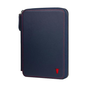 TORRO Portefeuille de Voyage - Organisateur de Voyage en Cuir Véritable avec Porte-Passeport et Porte-Cartes Détachables
