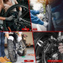 Zocipro 29 Pièces Demonte Pneu Moto, démonte Pneu Outil avec 3 Protections de Jantes, Outils de Démontage Pneus Durables pour Tr