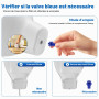 Tikstoy Filtre à eau de rechange, Cartouche de Filtre à Eau Compatible avec Brita® Maxtra Pro®, Maxtra+® Plus All-in-1 Carafe Fi