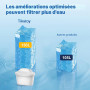 Tikstoy Filtre à eau de rechange, Cartouche de Filtre à Eau Compatible avec Brita® Maxtra Pro®, Maxtra+® Plus All-in-1 Carafe Fi