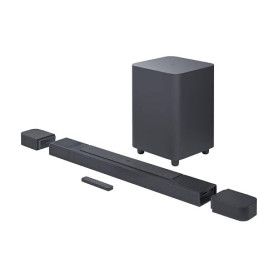 JBL Bar 800, barre de son avec ses haut-parleurs et son caisson de basses sans fil, Son surround 3D Dolby Atmos, connexion WiFi,