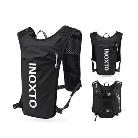 INOXTO Sac d'hydratation léger 5L,adapté à la randonnée en Plein air,Marathon, compétition Cycliste, Gilet d'hydratation d'alpin