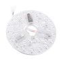 Goshyda Kit d'éclairage LED pour Ventilateur de Plafond de 5,3 Pouces, Panneau de Rénovation Rond 15W de Remplacement, 3000K 420