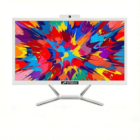 STGsivir Ordinateur de Bureau Tout-en-Un, écran 21.5", Core i5 jusqu'à 3.6 GHz, RAM 16 Go, SSD 512 Go, WiFi, Bluetooth 5.0, Wind