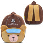 PROTAURI Sac a Dos Pour Enfants pour Garçon 1-4 Ans, Sac a Dos Maternelle Confortable, Cartable Maternelle Léger, Motif Ours Foo