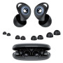 Bouchon D'oreille Pour Dormir, Anti-Bruit 45 dB, Bouchons Réutilisables en Silicone Souple et Ergonomiques, 4 Tailles (XS/S/M/L)