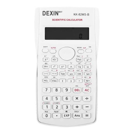GYCAQAC Calculatrice Scientifique Portable, avec 240 Fonctions Affichage à Deux Lignes, Calculatrice College Fonctions avec Couv