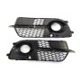 GSRECY Paire de grilles d'aération pour pare-chocs avant droit et gauche compatible avec Q5 S Line 2013-2017 (noir)