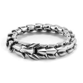 ATEIELLI Homme Bracelet Acier Inoxydable Design Dragon Viking Style 21-23 cm b352