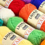 LIHAO 12 Pelotes de Laine à Tricoter, Fil à Crocheter 100% Acrylique Douce, Kit de Laine Multicolore pour Amigurumi, DIY Loisirs