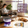 Mini Machine à Laver pour Petits vêtements,15L 2 en 1 Machine à Laver Portable avec Panier d'essorage et 3 modes de nettoyage po