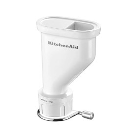 KitchenAid Accessoire Machine à Pâtes Fraîche - 5KSMPEXTA - Presse à Pâtes pour Robot Pâtissier - 6 Emporte Pièces - Acier Inoxy
