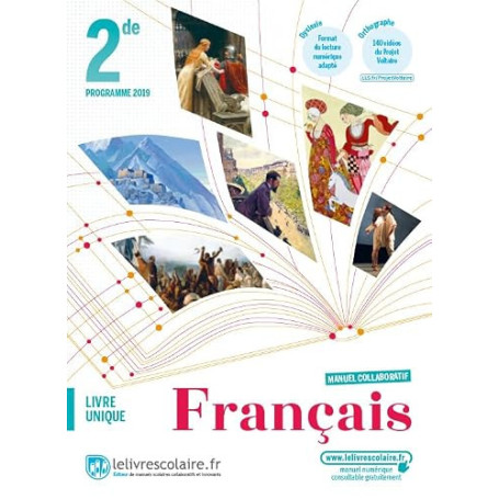 Francais 2de : Manuel élève