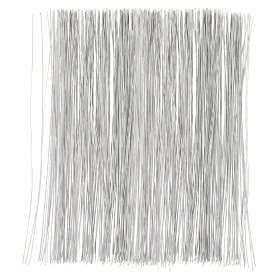 ARWIG 100 Fils de Fer pour Fleuriste | Tiges de Fil Floral Blanc de 40 cm | Fournitures de Fleuriste | Accessoires de Compositio
