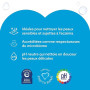 WaterWipes Sensitive+ Newborn & Baby Wipes, Lingettes Pour Nouveau-Nés et Bébés, 240 unités (4 paquets), 3-en-1 nettoie, soigne,