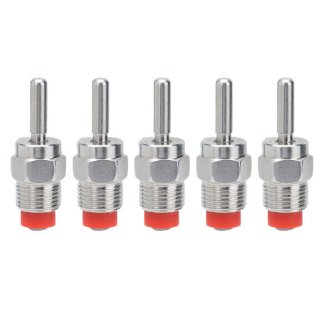 Abreuvoir Automatique pour porcs 5 pièces, Abreuvoir à tétines en Acier Inoxydable adapté aux porcelets de porcs d'élevage de tr