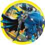 Procos Marvel 10137430 – Set de fête S Batman Rogue Rage – 52 pièces – 16 assiettes, 16 gobelets, 20 serviettes – Vaisselle jeta