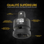 LEXIVON Adaptateur pour impact Réducteur, jeu de 4, 1/2" à 3/8" | 1/4" à 3/8" | 3/8" à 1/4" | 3/8" à 1/2" | Jeu d'adaptateurs de