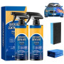 2Pc Advanced Car Quick-Acting Coating Agent Spray, Quick Effect Coating Agent, Spray De RevêTement 3 En 1, Shiny Car Stuff, Pour