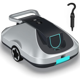 Robot Piscine sans Fil, Robot aspirateur Piscine sans Fil, 200Min d’Autonomie, Retour Automatique, Filtration Ultra-Fine, Naviga
