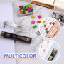 Pince Papier Clip Bureau NOCHME Lot De 2 Distributeur Agrafes Et 100 Clips Réutilisables En Métal Pour Papier, Tickets Et Docume