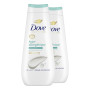 DOVE - Crème de douche Advanced Care Hypoallergénique - Testé dermatologiquement - Sensation de peau douce pendant 24h (lot de 2