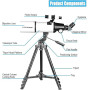 CELTICBIRD Télescope 80 mm, Ouverture 600 mm pour Adultes débutants en Astronomie – Télescope réfracteur astronomique Portable e