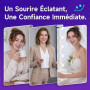 Bande Blanchiment Dentaire Violet, Bandes Blanchissantes pour Dents: 14 Bandes Violettes 7 Paires, Résultat Rapide, Élimine Tach