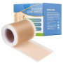 Pansements en silicone pour cicatrices - 4 x 50 cm - En silicone - Respirant - Pour brûlures chirurgicales, chéloïdes, acné, cic