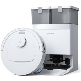 ECOVACS DEEBOT T30C Omni GEN2 Aspirateur Robot avec Station, 25000Pa, Lavage à l'eau Chaude 75℃, Serpillière OZMO Turbo 2.0, Bro