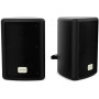 Audibax Pícolo PR-41 - Enceintes Hi-FI Passives d'Étagère - Paire d'Enceintes Stéréo à 2 Voies - Haut-Parleur 75W - Support Mura