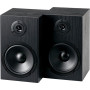 McGrey BSS-265 BK 6, 5" Enceintes HiFi Bibliothèque Paire Noires 2X 40W RMS | Enceintes hi-fi compactes, Puissance admissible: 8