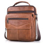SPAHER Sacoche Homme Cuir Véritable Sacoche Homme Bandouliere Pochette Homme Grand Sac Bandoulière Homme Sac Porté Epaule Sacs B