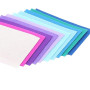 TRIXES 40 feuilles de feutrine multicolores loisirs créatifs | Rectangles de feutrine assortis pour scrapbooking, patchwork, DIY
