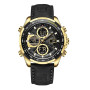 Naviforce Montres numériques Militaires pour Hommes Montre étanche à Quartz analogique Sport Montre-Bracelet en Cuir multifoncti