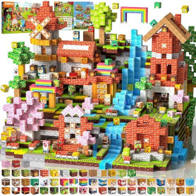 Construction Magnetique Enfant 330 pièces 2CM Magnetic Blocks 3+ Jeux Aimants, Bloc de Cube Magnétique de pour Garçon et Fille,