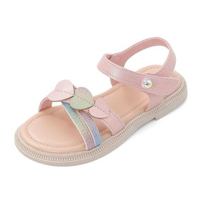 MASOCIO Sandales Filles à Bout Ouvert Chaussures D'été pour Filles 27-35 EU
