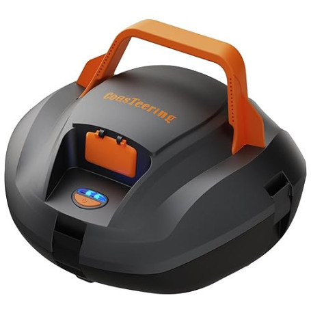 (2026 New) CoasTeering Planet Robot Piscine sans Fil | Double Moteur, 120 Min Autonomie, 4500mAh, Charge Rapide 2,5h, Compatible