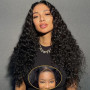Perruque Bresilienne Bouclée Cheveux Humain 4x4 Lace Wig Glueless Wig Human Hair Curly Perruque Femme Naturelle Sans Colle Pour